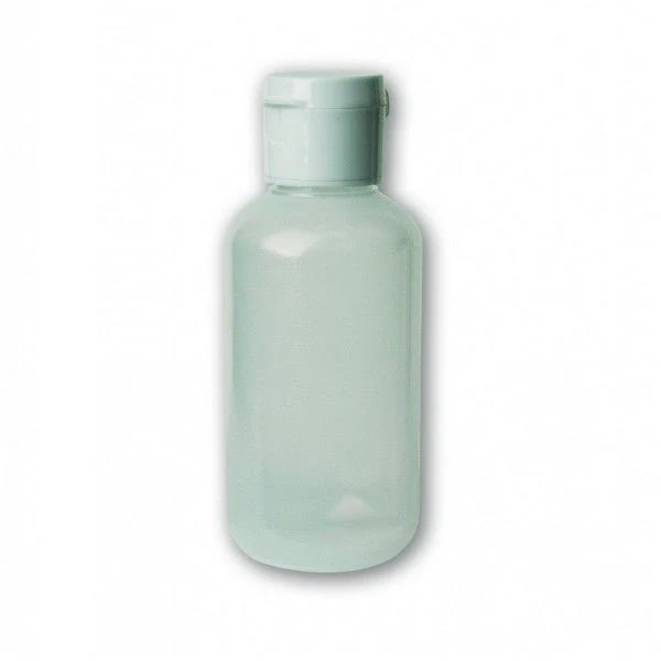 2 oz. Translucent Squeezable Bottle (Plastic with Flip Cap)