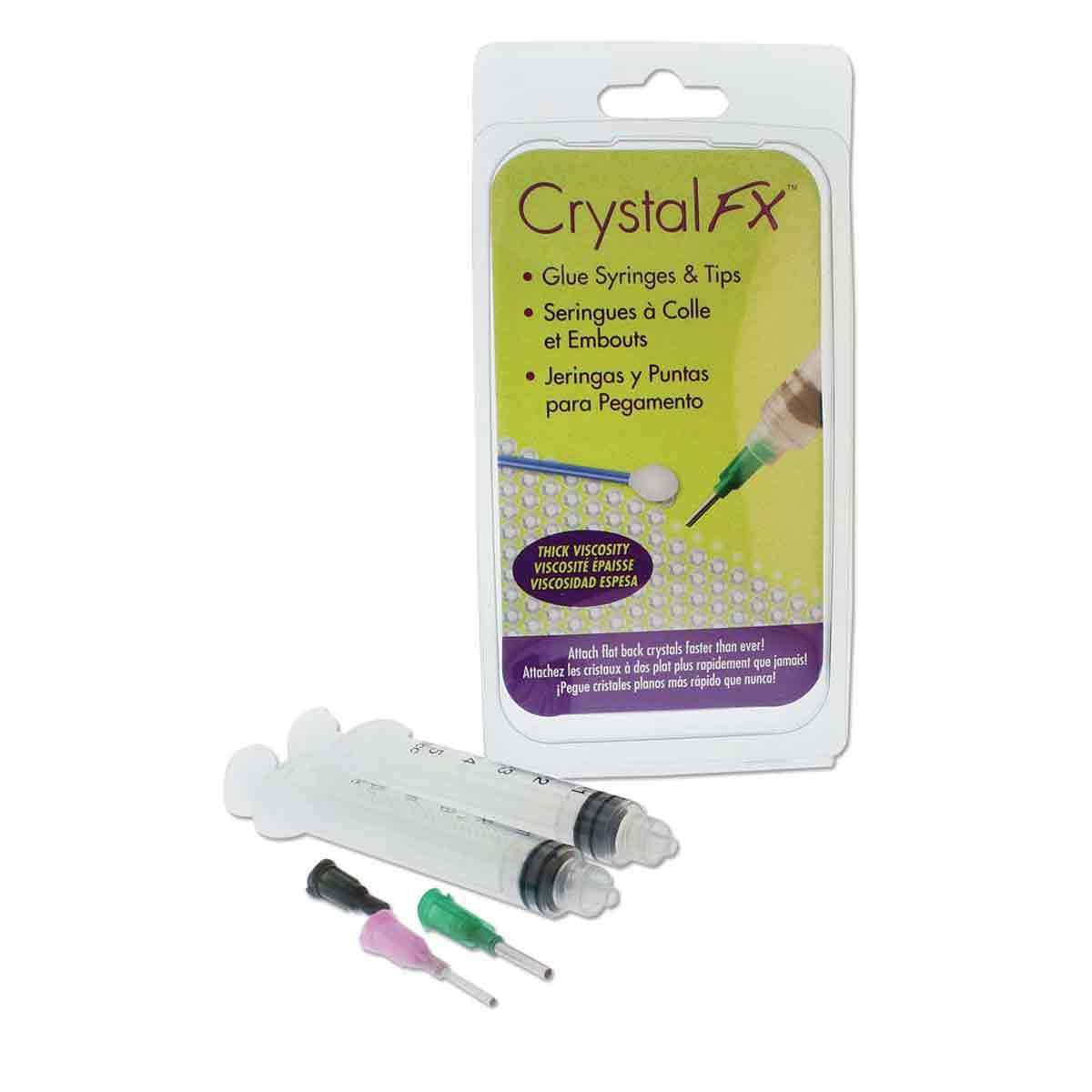 Precision Glue Applicators for Thick Glues (like E6000) - 4 x 5cc Syringes, 4 Applicators, 2 Caps - Image 2