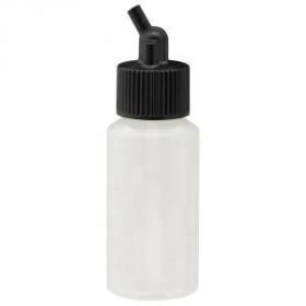 Iwata Big Mouth Airbrush Cylinder Bottle - 1 oz (30cc) with 20 mm cap