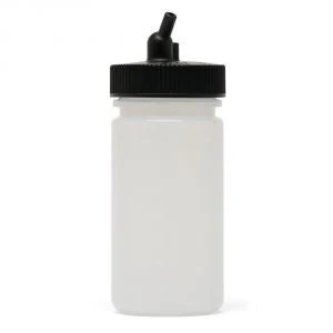 Iwata Big Mouth Airbrush Cylinder Bottle - 2.5 oz (75cc) with 38 mm cap