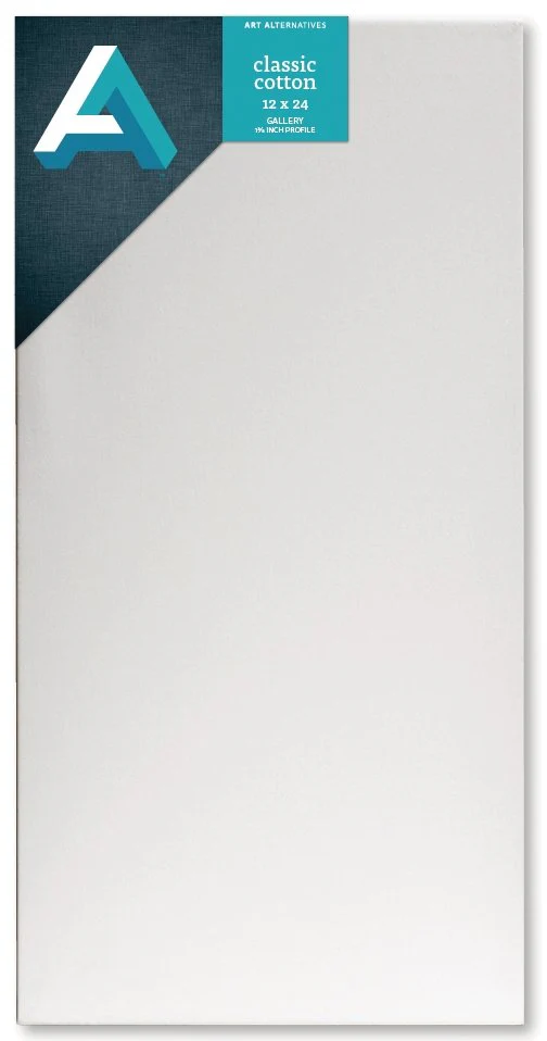 Art Alternatives Gallery Wrap 1-3/8 inch Profile Canvas 12x24 inch