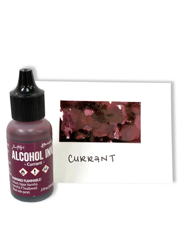 Tim Holtz Alcohol Ink .5oz - Currant - Image 2