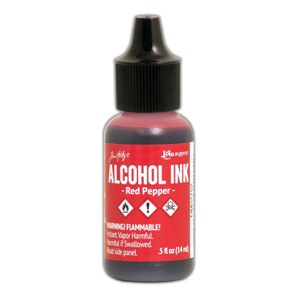 Tim Holtz Alcohol Ink .5oz - Red Pepper