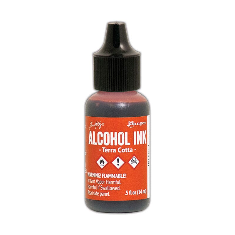 Tim Holtz Alcohol Ink .5oz - Terra Cotta