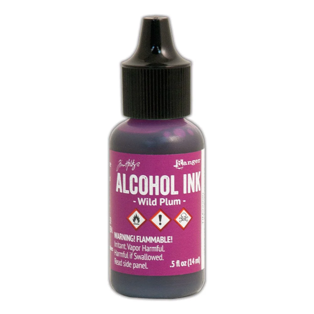 Tim Holtz Alcohol Ink .5oz - Wild Plum