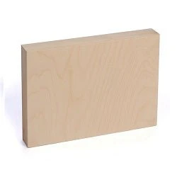 American Easel Cradled Birch Panel - 9x12 inch - 1 5/8 inch Deep - Natural