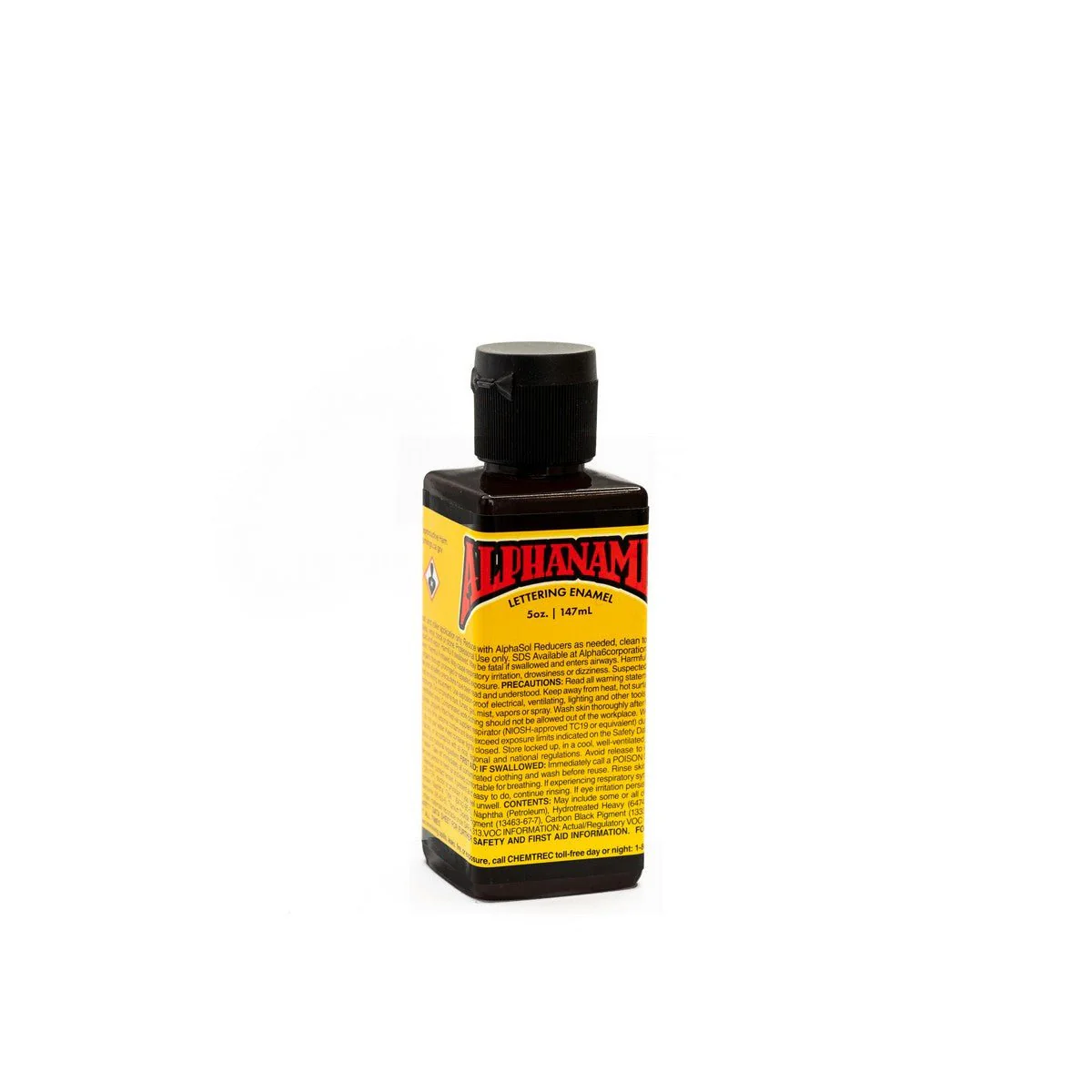 Alphanamel Lettering Enamel - 5 fl oz (147 ml) - McKeags Black