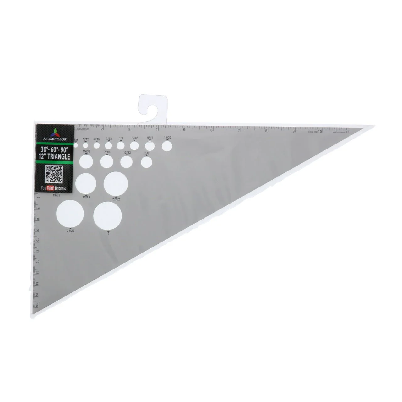 Alumicolor Aluminum 30 /60 Triangle 12 inch