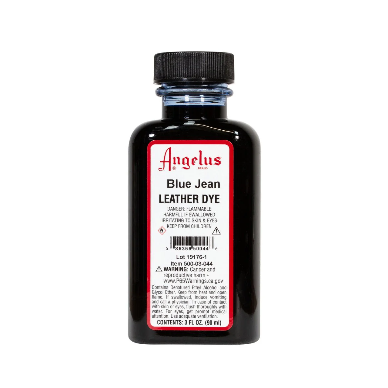 Angelus Leather Dye 3 fl oz (88.7 ml) - Blue Jean