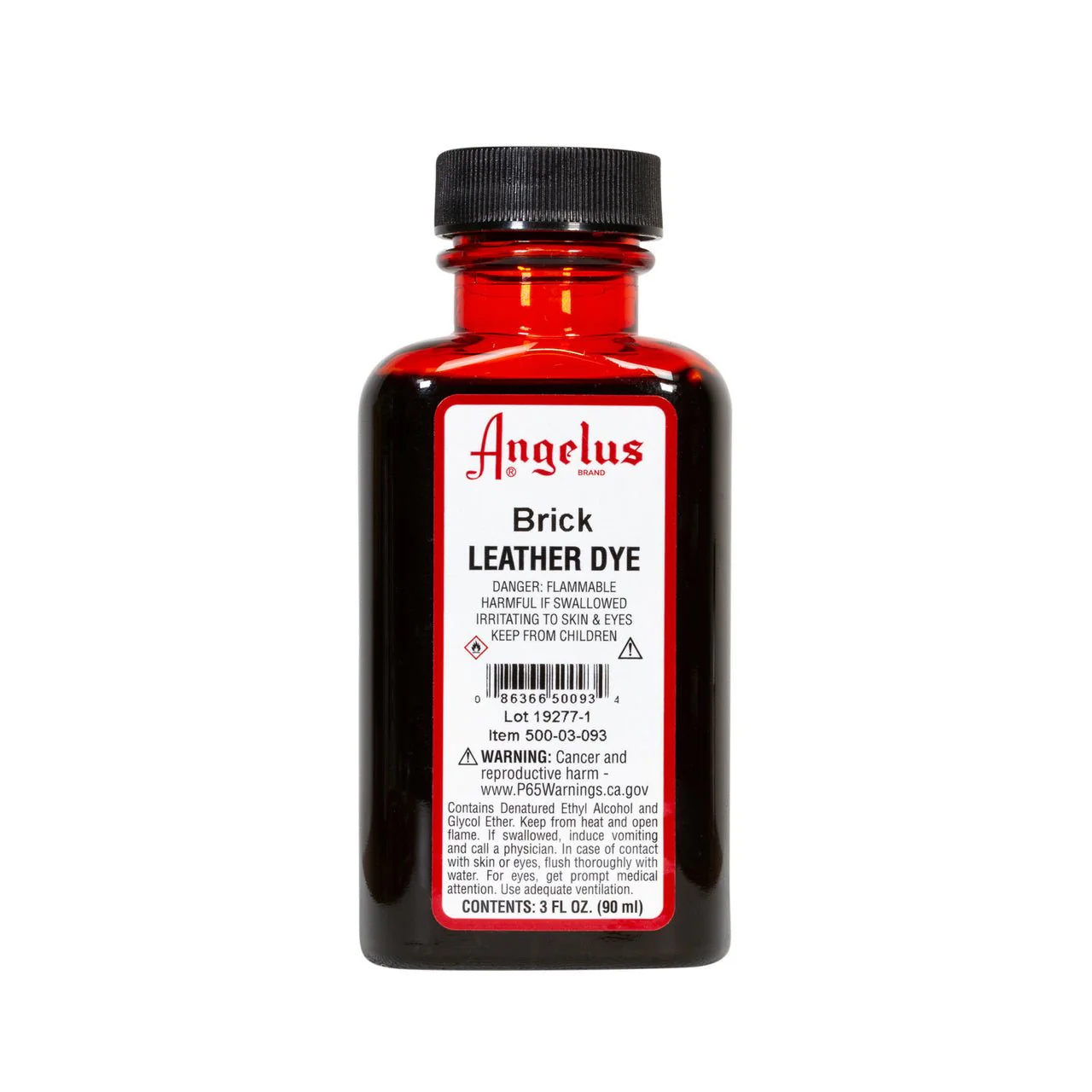 Angelus Leather Dye 3 fl oz (88.7 ml) - Brick