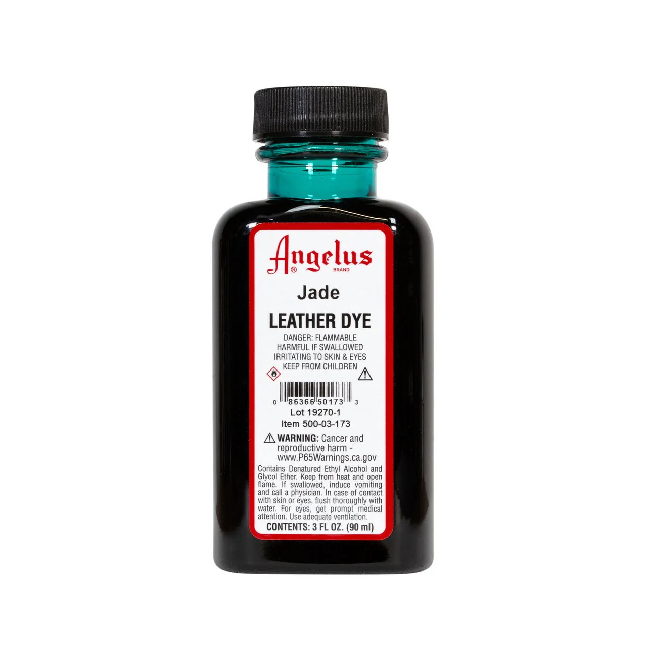 Angelus Leather Dye 3 fl oz (88.7 ml) - Jade