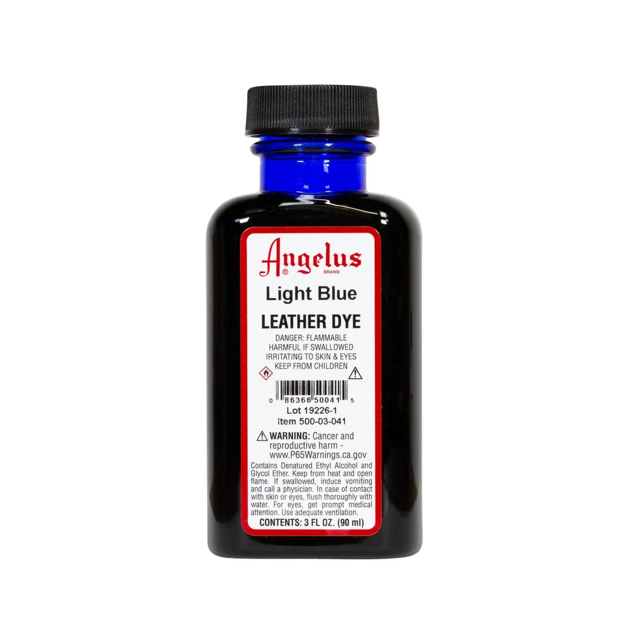 Angelus Leather Dye 3 fl oz (88.7 ml) - Light Blue