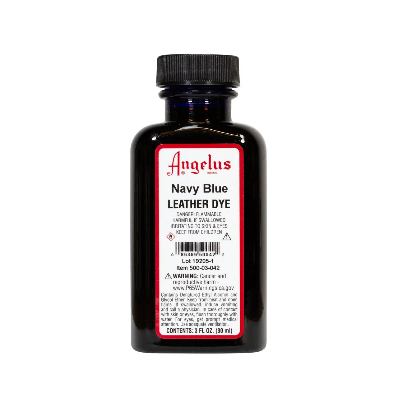 Angelus Leather Dye 3 fl oz (88.7 ml) - Navy Blue
