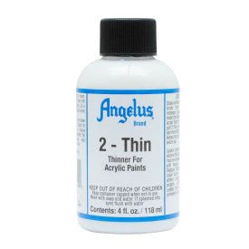 Angelus 2-Thin 4 oz. Bottle - Colorless Thinner