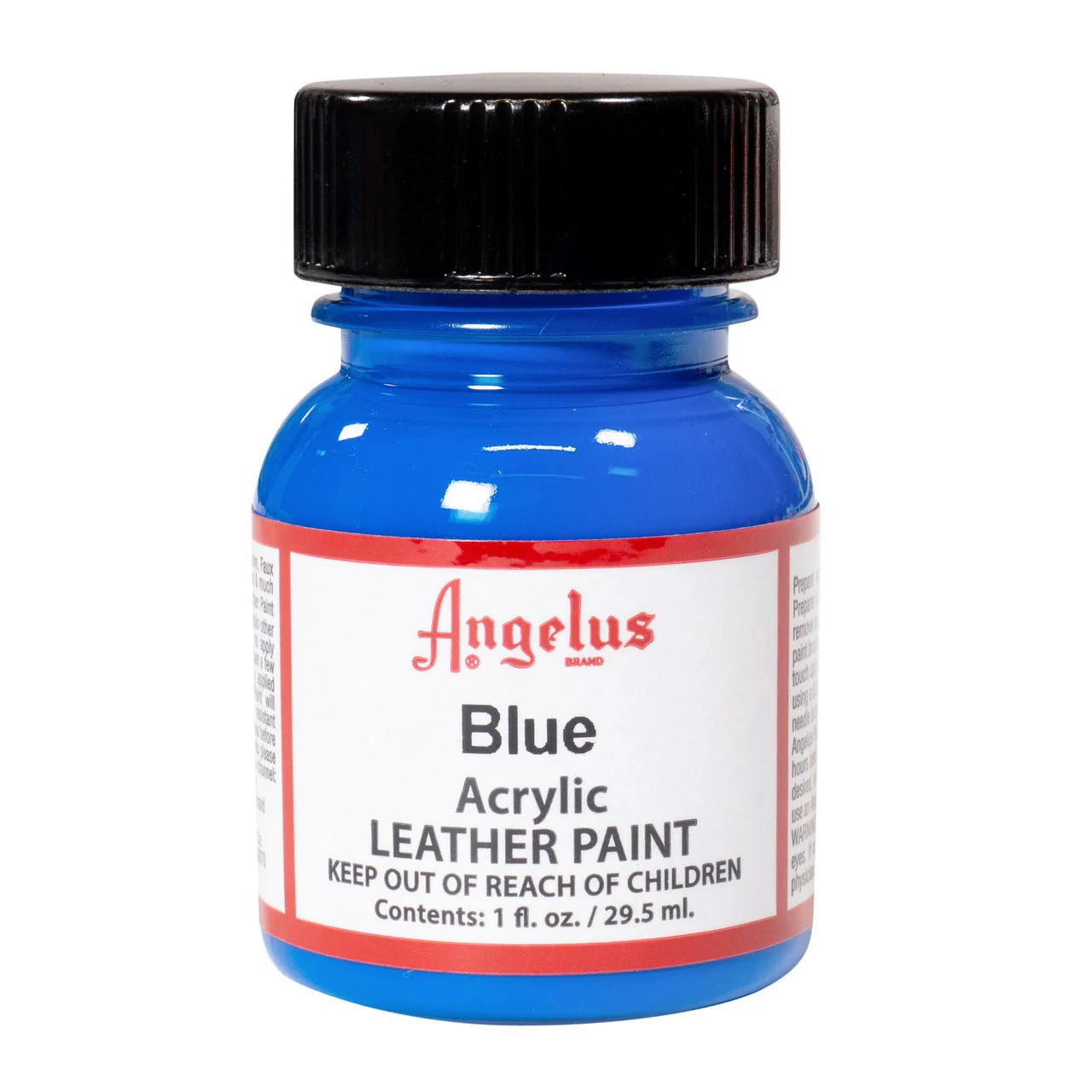 Angelus Acrylic Leather Paint - 1 oz. Bottle - Blue