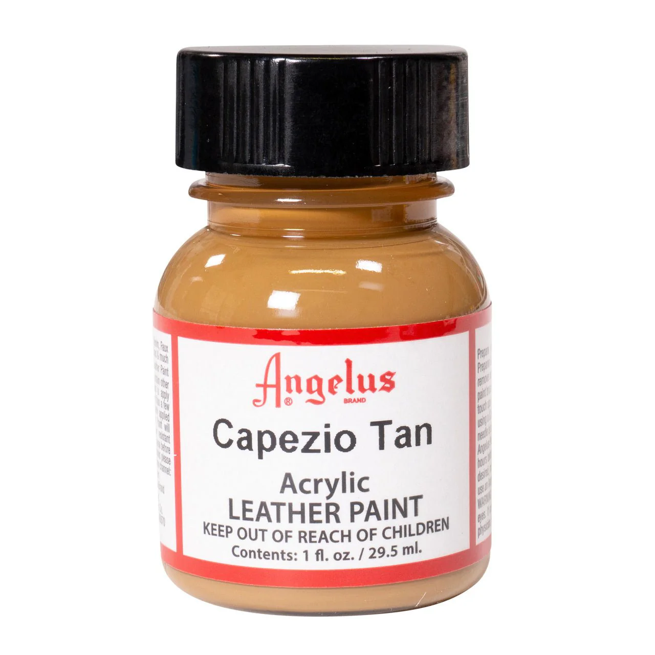 Angelus Acrylic Leather Paint - 1 oz. Bottle - Capezio Tan