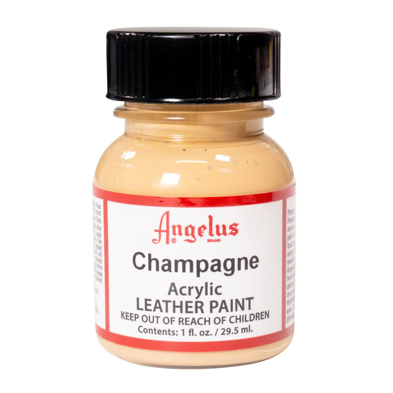 Angelus Acrylic Leather Paint - 1 oz. Bottle - Champagne