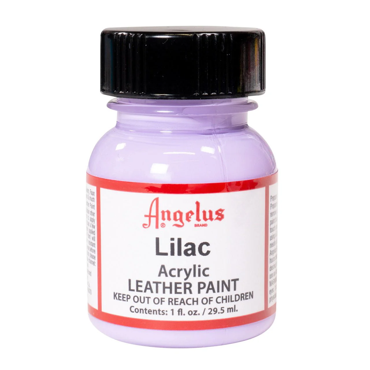 Angelus Acrylic Leather Paint - 1 oz. Bottle - Lilac