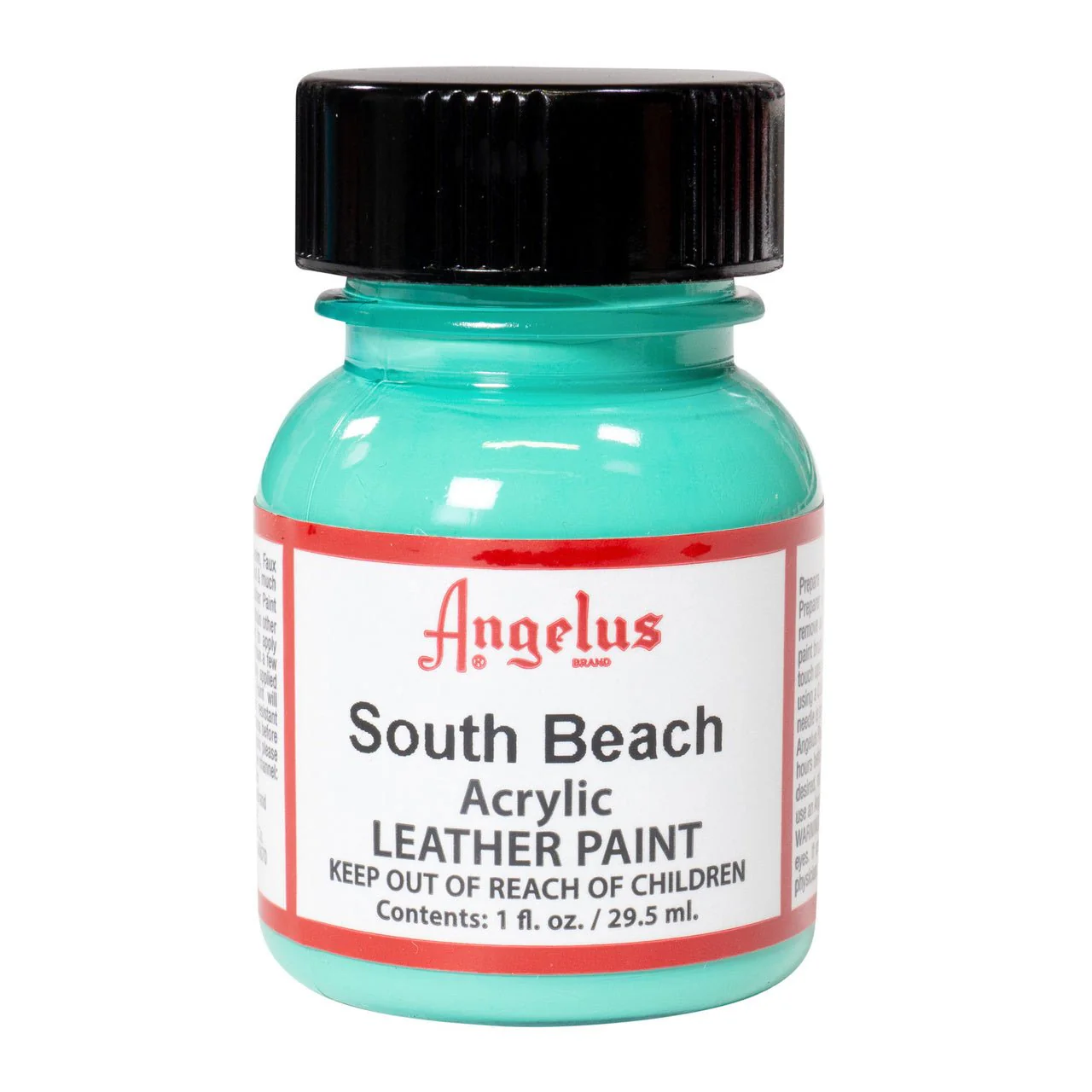 Angelus Acrylic Leather Paint - 1 oz. Bottle - South Beach