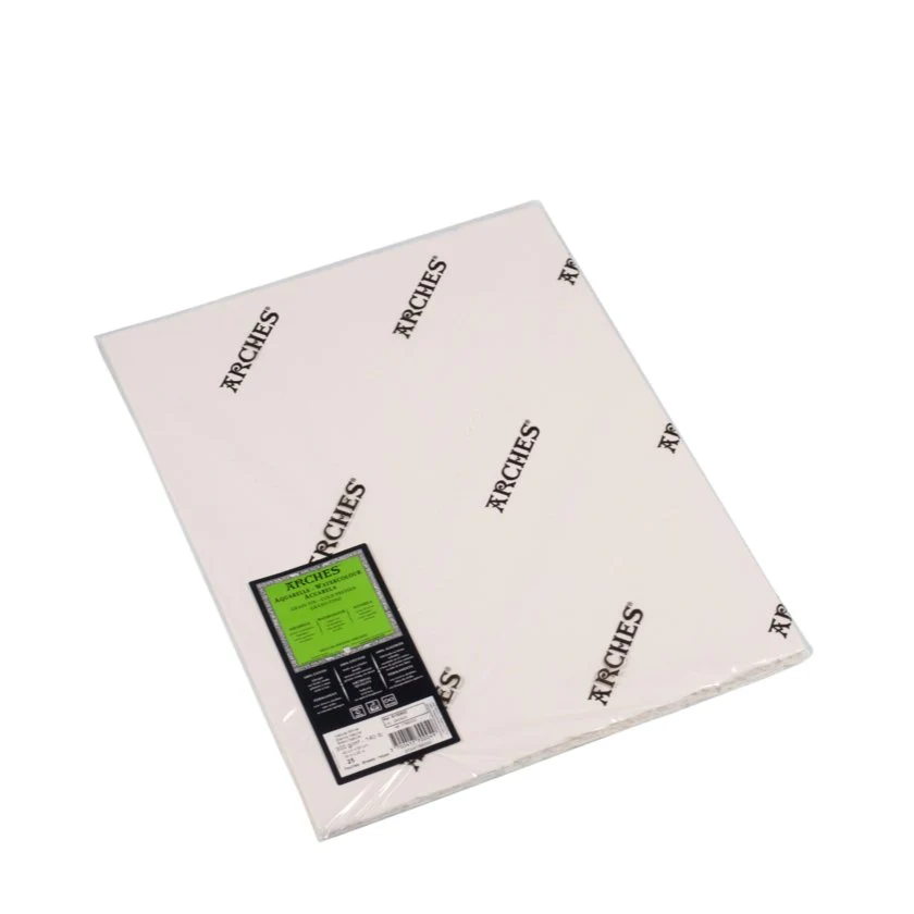 ARCHES Watercolor Paper - Cold Pressed - Natural White - 140 lb (300 gsm) 16x20 inch Pack of 25