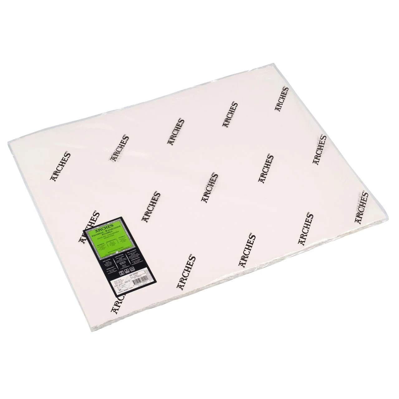 ARCHES Watercolor Paper - Cold Pressed - Bright White - 300 lb (640 gsm) 22x30 inch Pack of 25