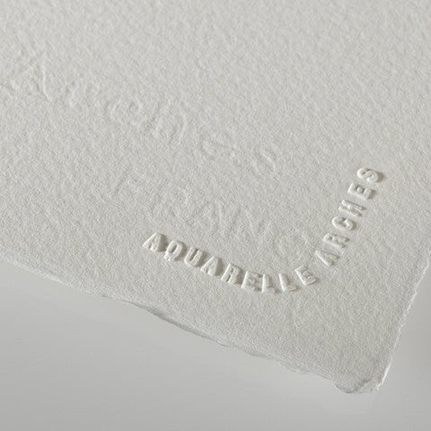 Arches Watercolor Paper - Hot Press 90 lb. 22x30 inch Sheet - Pack of 10