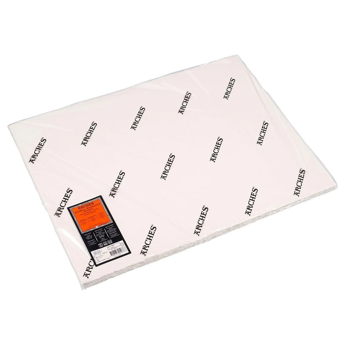 ARCHES Watercolor Paper - Rough - Natural White - 300 lb (640 gsm) 22x30 inch Pack of 5