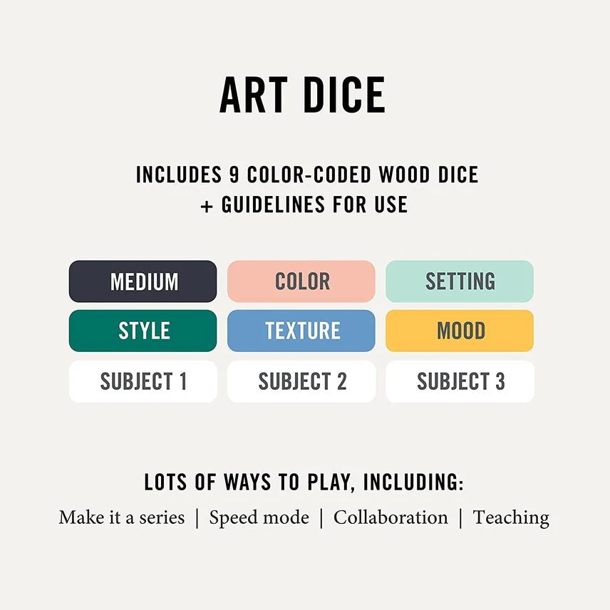 Art Dice - Inspiration For Drawing & Painting - Image 2