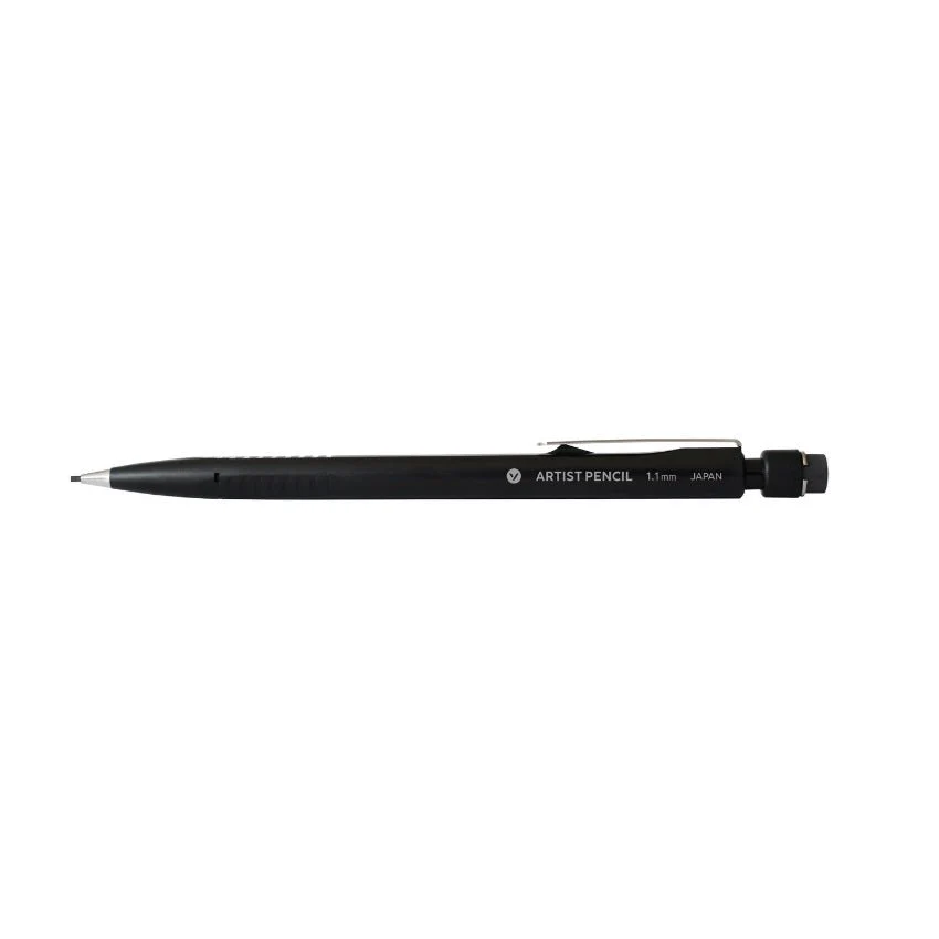 Yasutomo Artist Mechanical Pencil - 1.1 mm - Black