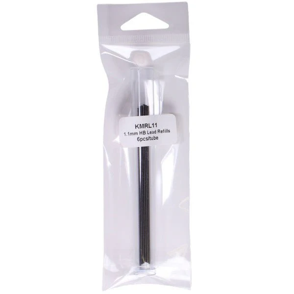 Yasutomo Artist Pencil - 1.1 mm HB Refill Lead - Pack of 6