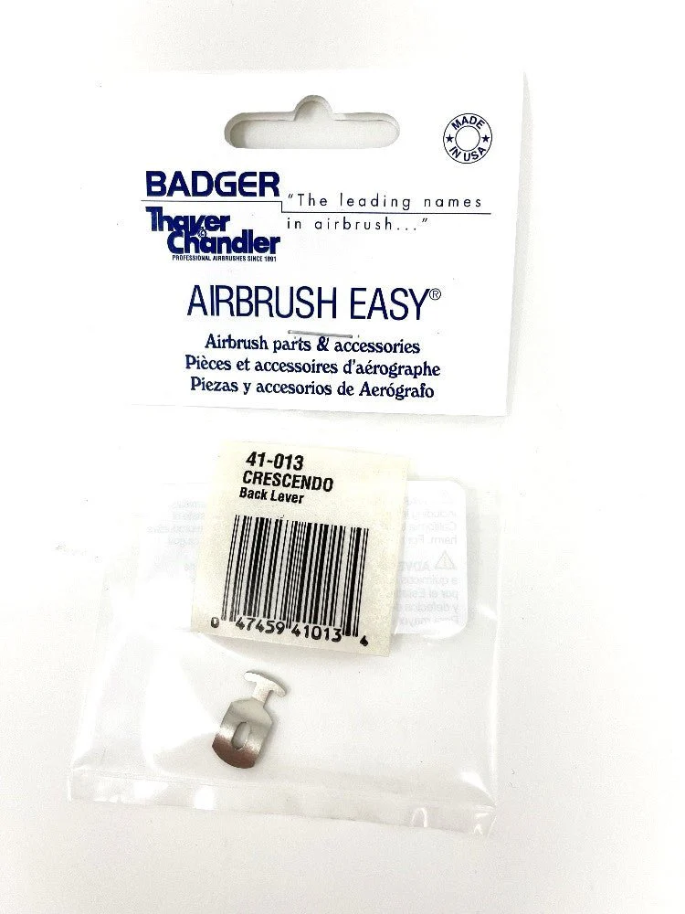 Badger Airbrush Replacement Part 41-013 Back Lever f. Model 175