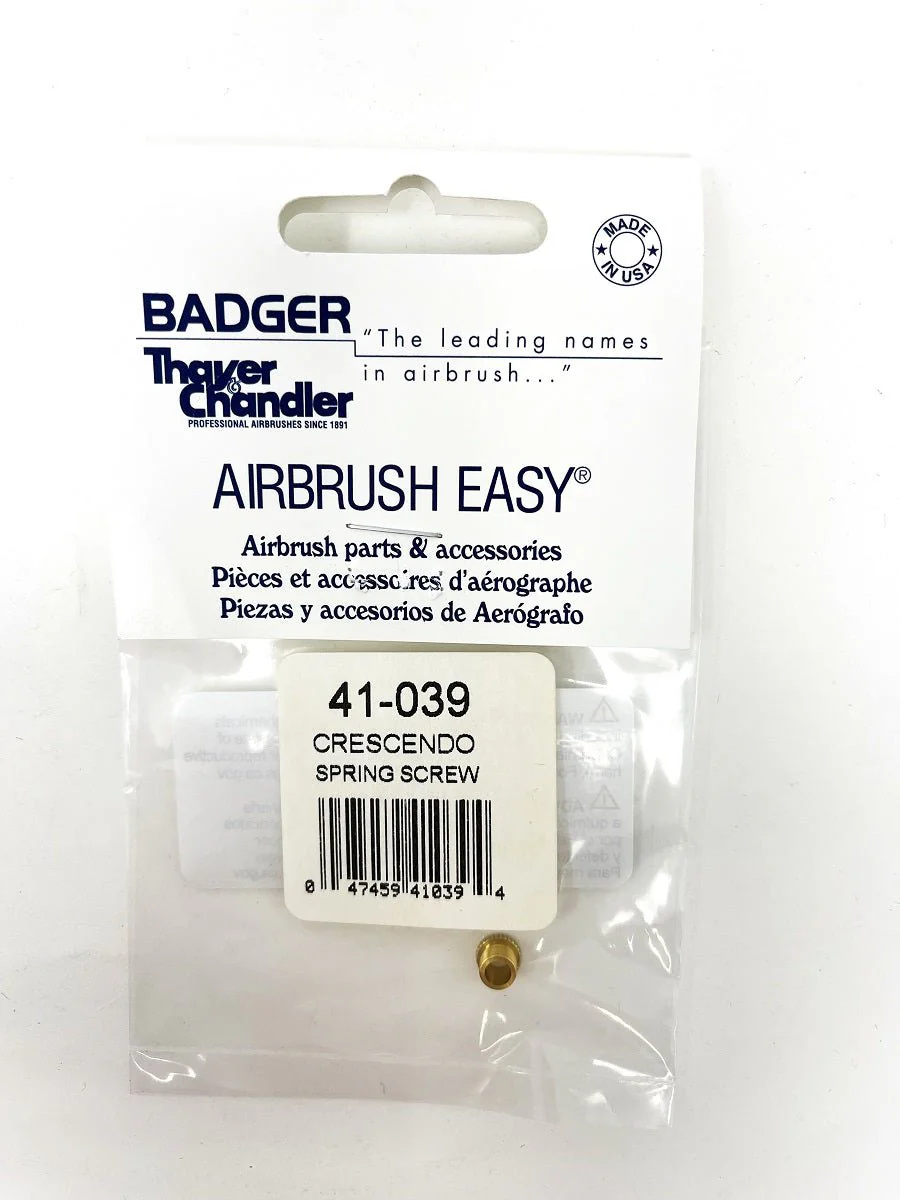 Badger Airbrush Replacement Part 41-039 Spring Screw f. Model 175