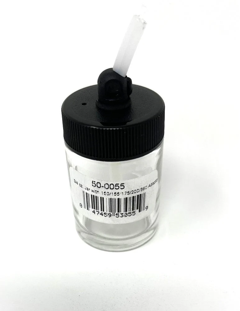Badger 50-0055 3/4oz. Glass Jar with Adaptor