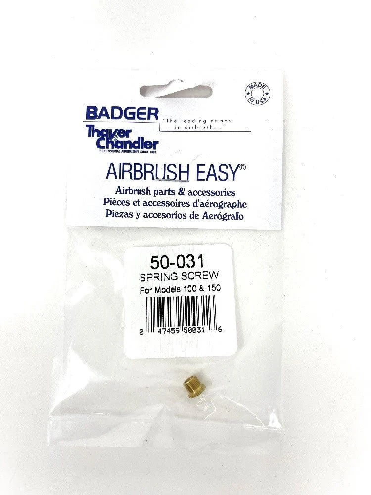 Badger Airbrush Replacement Part 50-031 Spring Screw