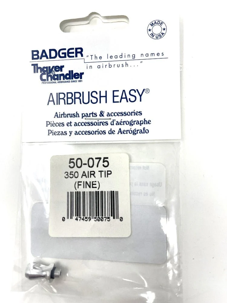Badger Airbrush Replacement Part 50-075 Air Tip - Fine f. Model 350