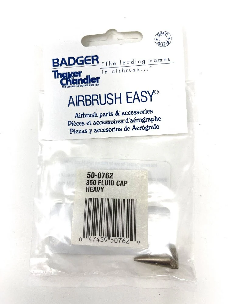 Badger Airbrush Replacement Part 50-0762 Fluid Cap - Heavy f. Model 350