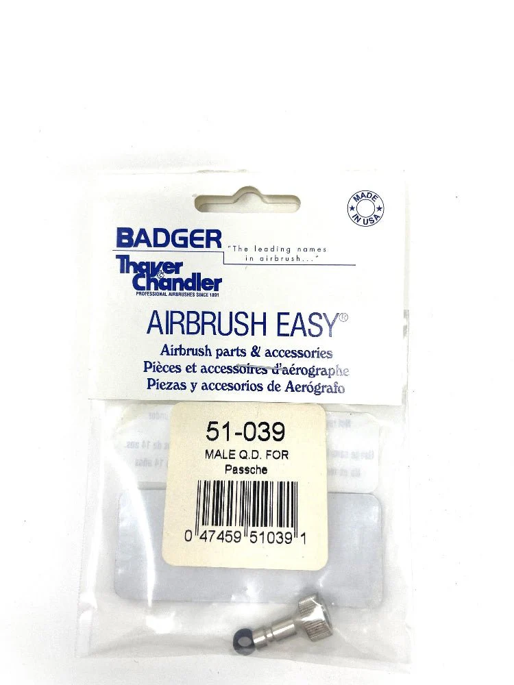 BADGER 51-039 MALE QD FOR PASSCHE