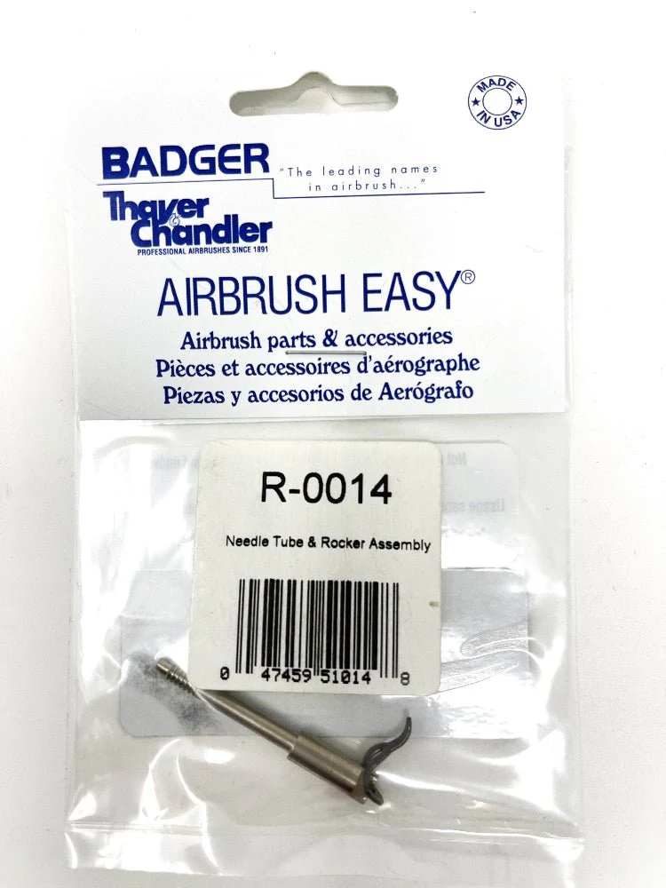 Badger Airbrush Replacement Part R-0014 Needle Tube and Rocker (replaces R-0016)