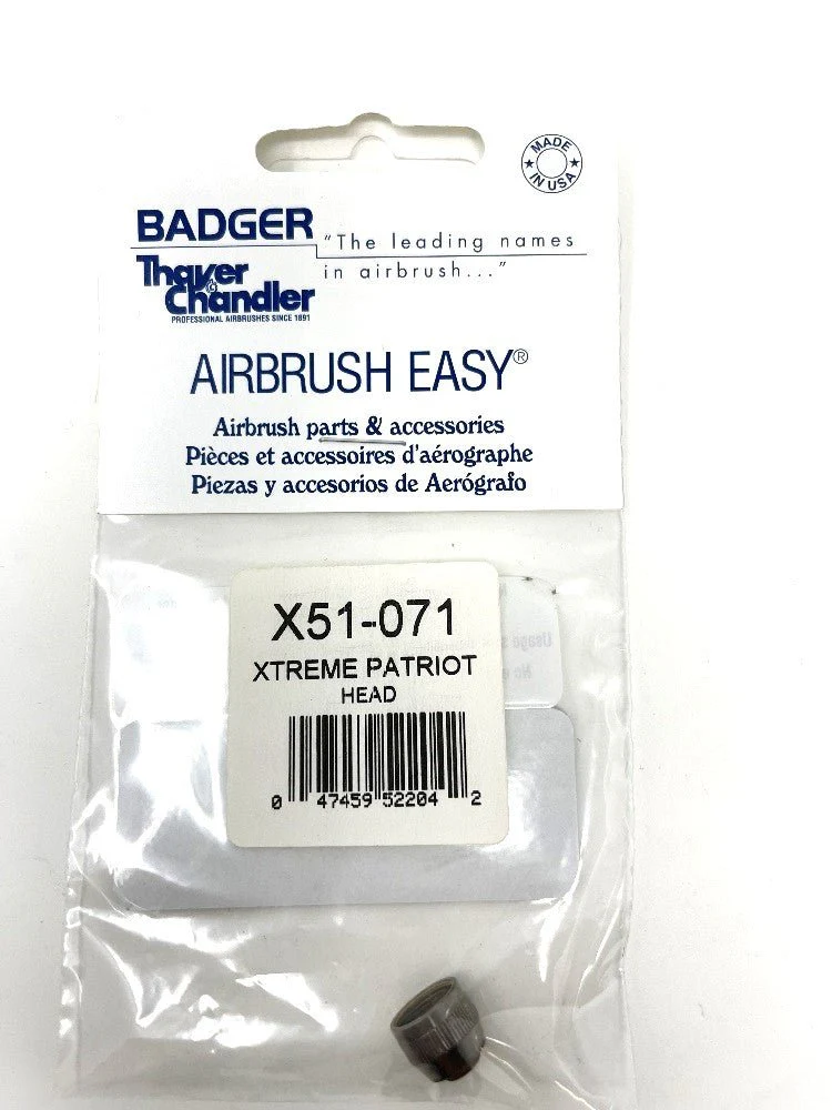 Badger Airbrush Replacement Part X51-071 Xtreme PRO-Production Accuracote Head