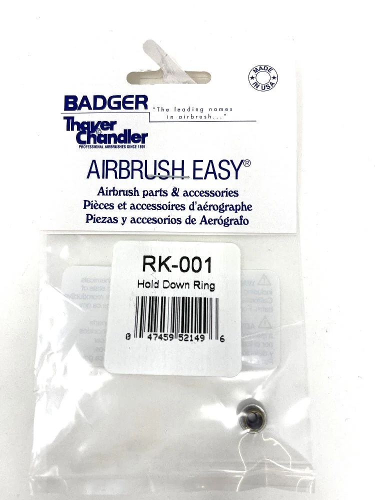 Badger Airbrush Replacement Part RK-001  Hold Down Ring