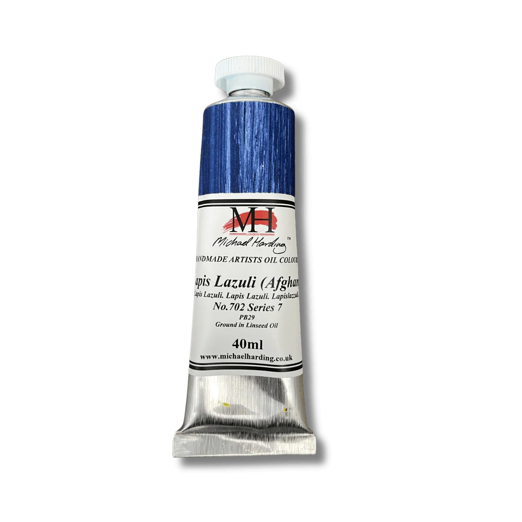 Bargain Basement - Michael Harding Oil Paint - 702 Genuine Lapis Lazuli (Afghan) 40ml (see item note for details)