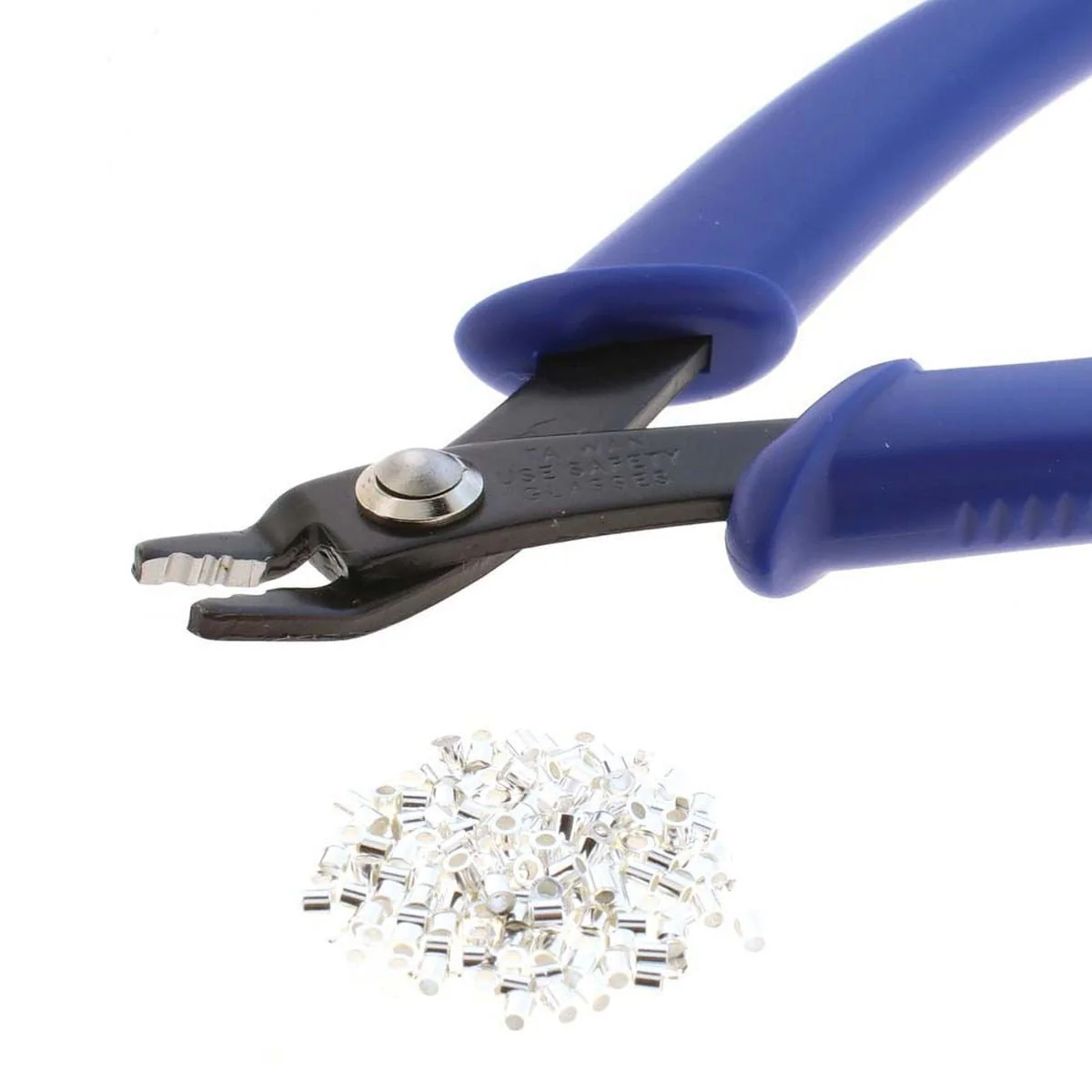 Beadsmith Crimp Forming Pliers (With 100 Crimp Tubes)