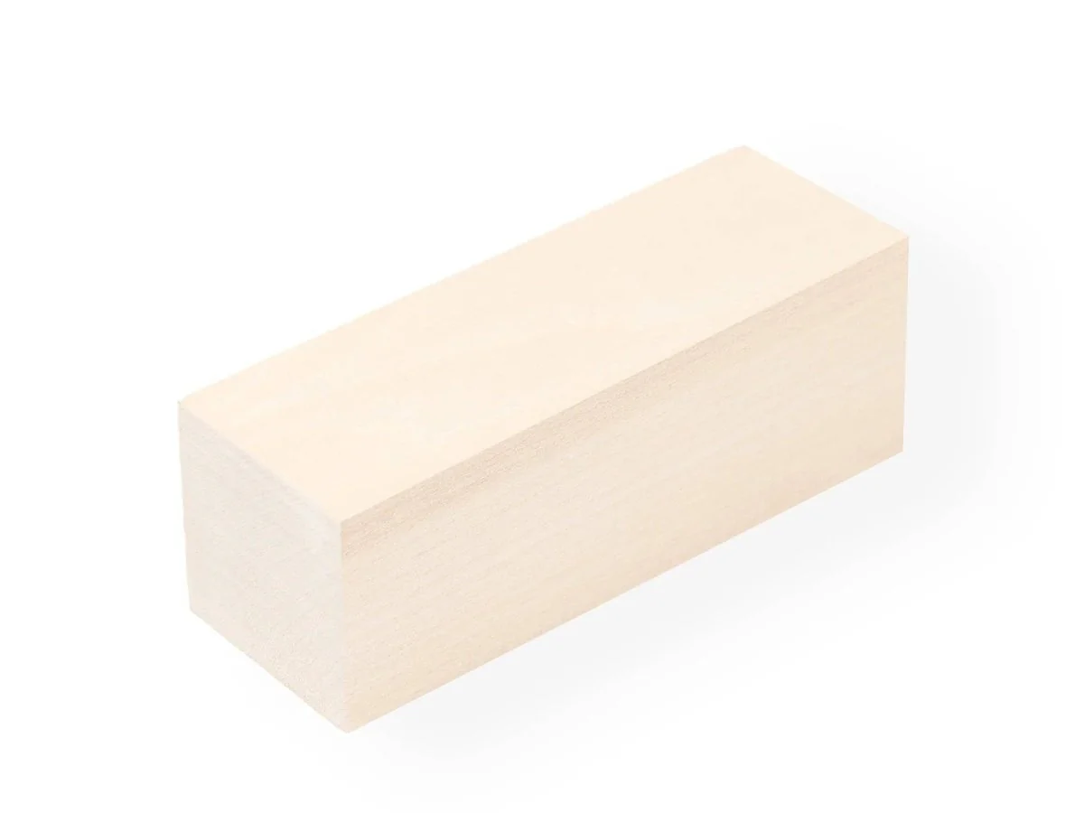 BeaverCraft - BW_DIY01_bass - Basswood Carving Blank