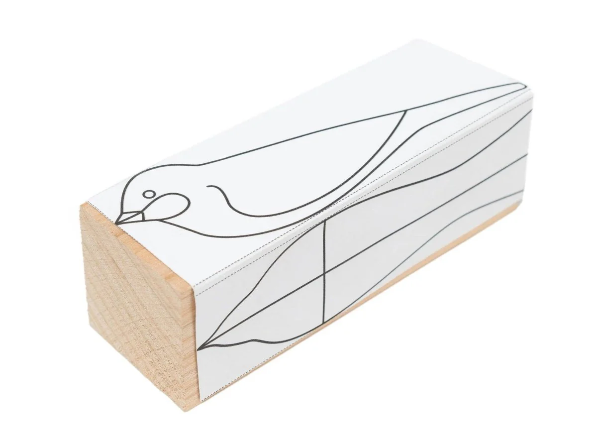 BeaverCraft - BW_DIY01_bass - Basswood Carving Blank - Image 2