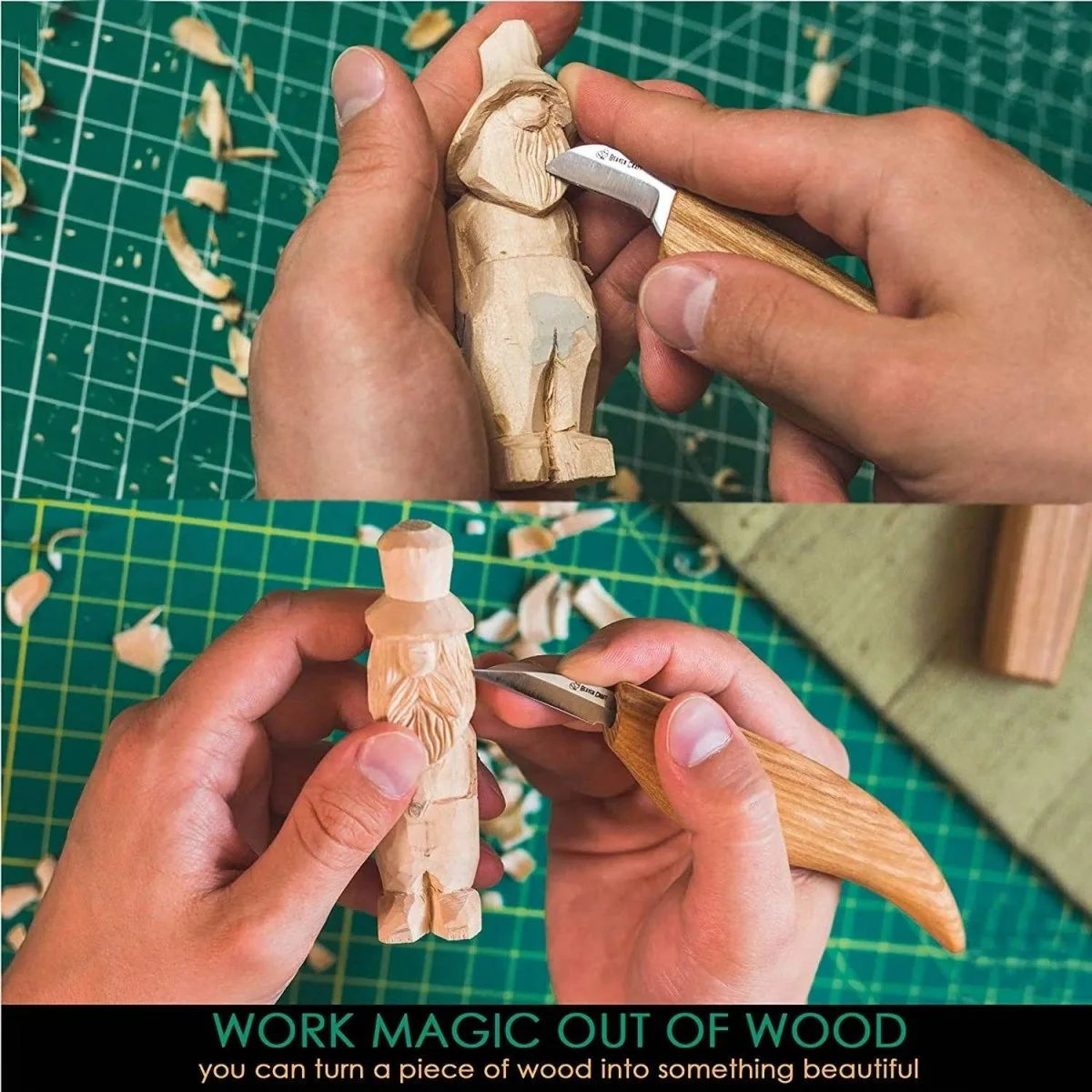 BeaverCraft - BW1 - Wood Carving Blocks Set of Basswood - Image 5