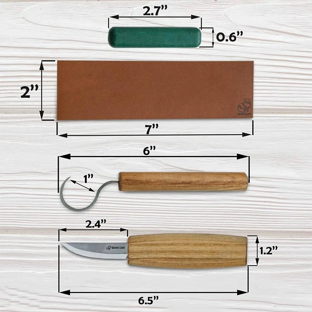 BeaverCraft - S01 - Spoon Carving Set - Image 8