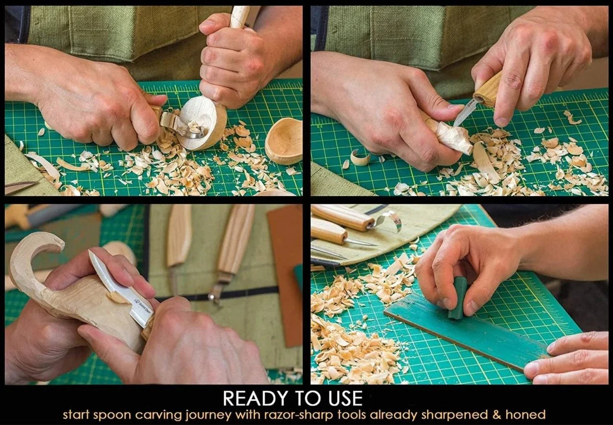 BeaverCraft - S13 - Wood Carving Tool Set for Spoon Carving - Image 3