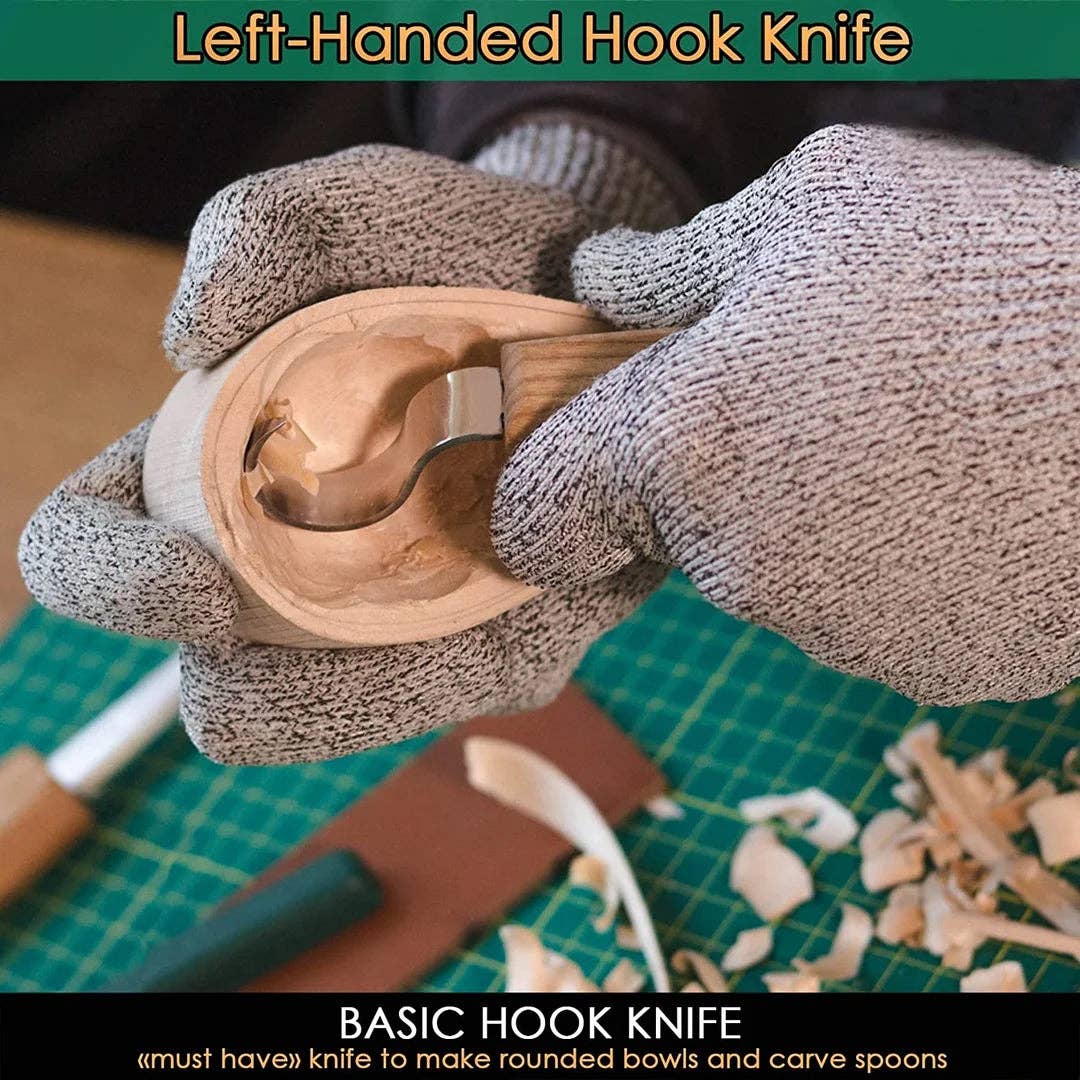 BeaverCraft - S13L - Wood Carving Tool Set for Spoon Carving (Left handed) - Image 3