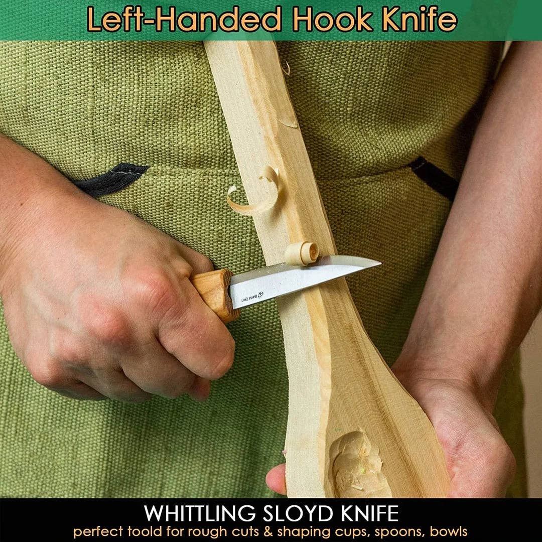 BeaverCraft - S13L - Wood Carving Tool Set for Spoon Carving (Left handed) - Image 4