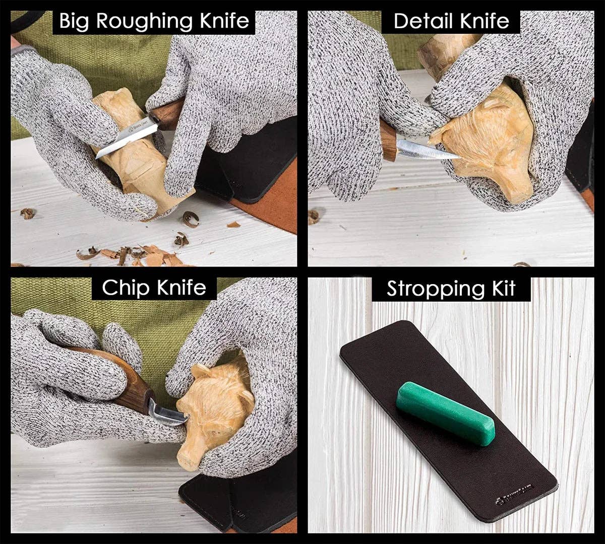 BeaverCraft - S15X - Premium Wood Carving Set - Image 3